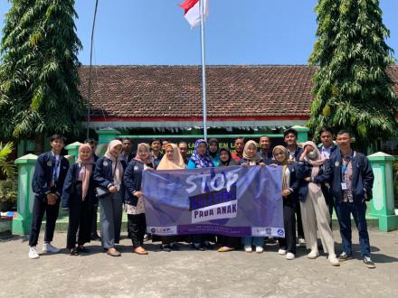 Fokuskan Program Pendidikan Tingkat SD/MI di Desa Krai - KKN Kel.02 Unmuh Jember.